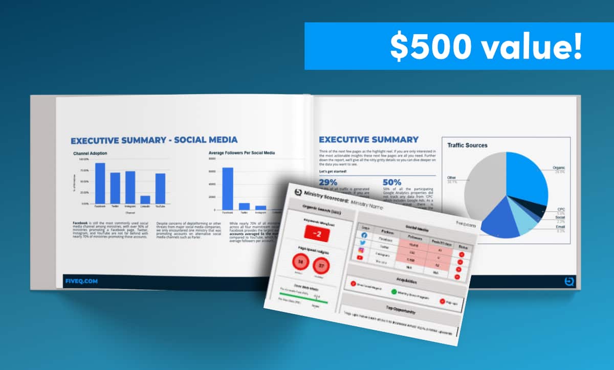 Ministry Benchmark Study and Digital Ministry Scorecard pages