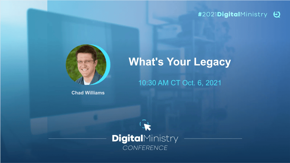 Cover image for What’s Your Legacy WIth Chad Williams