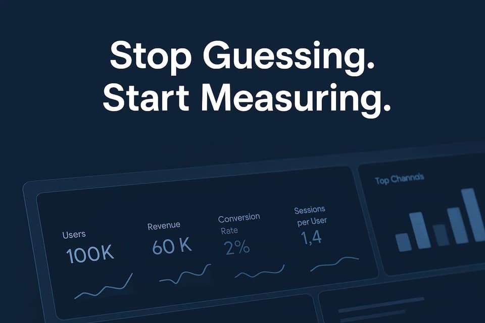 Cover image for Stop Guessing. Start Measuring. A Better Way  to Steward Your Digital Ministry.