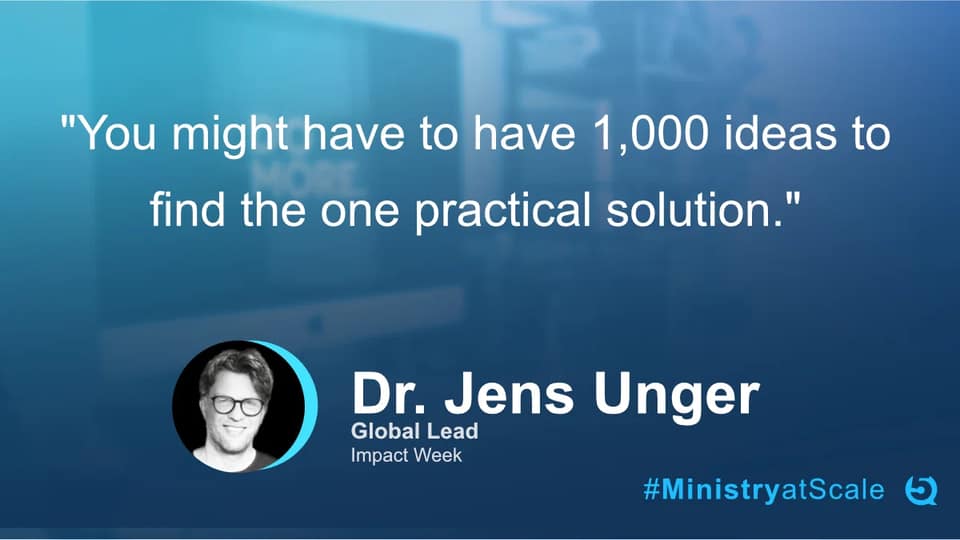 Cover image for Innovation. Entrepreneurship. Intercultural exchange. - Dr. Jens Unger of Impact Week