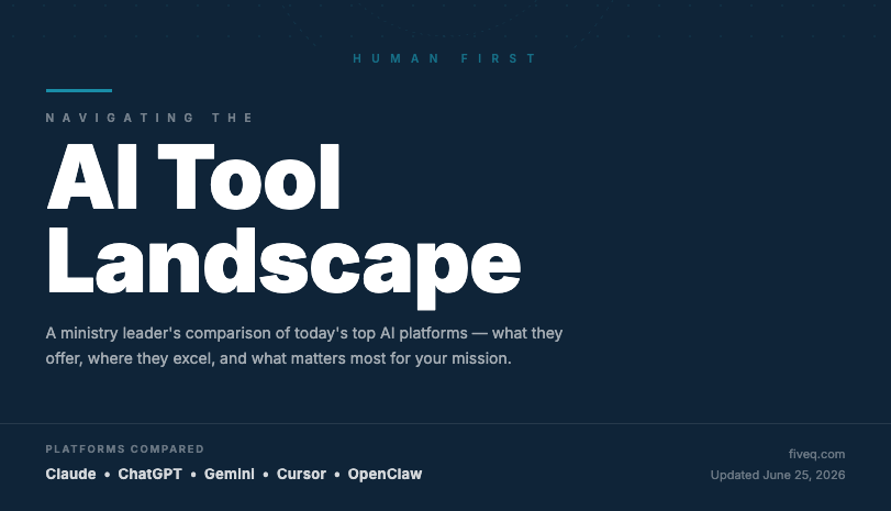 Navigating the AI Tool Landscape